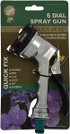 Green Jem 6 Dial Chrome Spray Gun